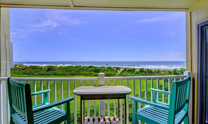 Sneads Ferry Condo | Back to School Special Spectacular View Beachfront Relaxing Beach Access & Pool