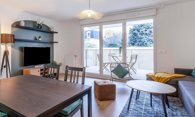 Le Bourget Apartment | Badialan - Moderne, proche Paris et aéroport CDG