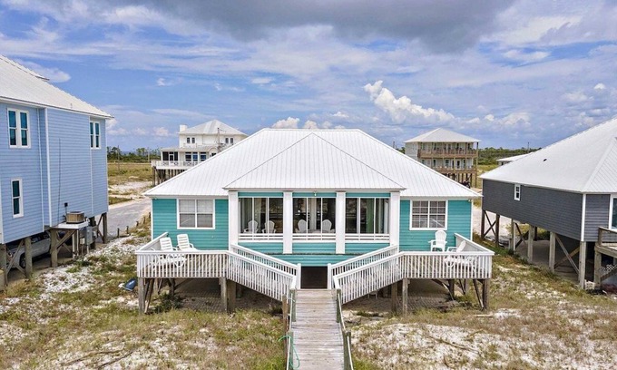 Southpointe House | Baird's Blue Dolphin, a 4 bedroom 4 bath beachfront house with stunning views by Prickett Properties