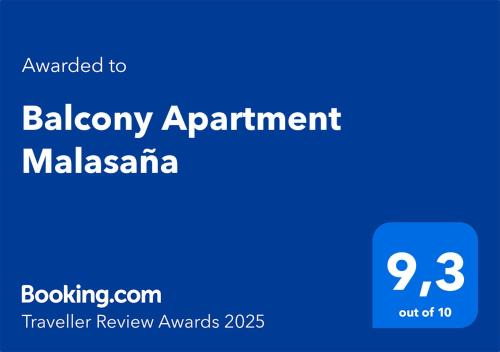 Malasana Apartment | Balcony Apartment Malasaña
