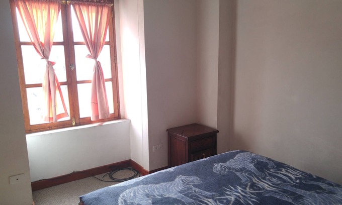 Quito Historic Center Apartment | Balcony Apartment Overlooking Spanish Colonial Quito