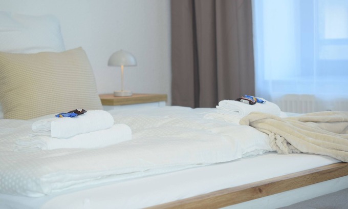 Chemnitz Apartment | Balcony in the center, Netflix & free coffee/tea