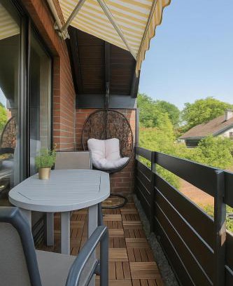 Oldenburg Apartment | Balkon, Ruhe & Nähe zur Innenstadt
