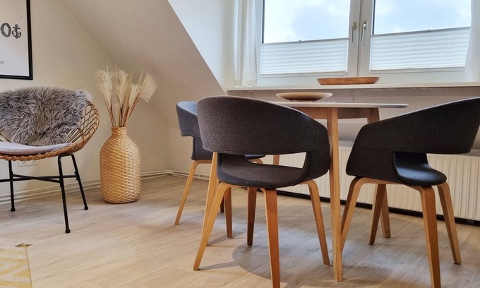 Kalifornien Apartment | Baltic Sea vacation apartment Achtern Diek 3 in 1st row on the Baltic Sea
