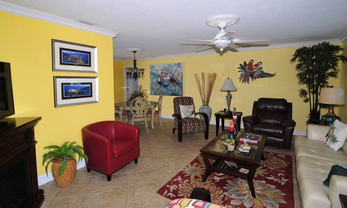 Port Canaveral House | Banana River Beauty - Five Bedroom Waterfront Home with Heated Pool and Spa