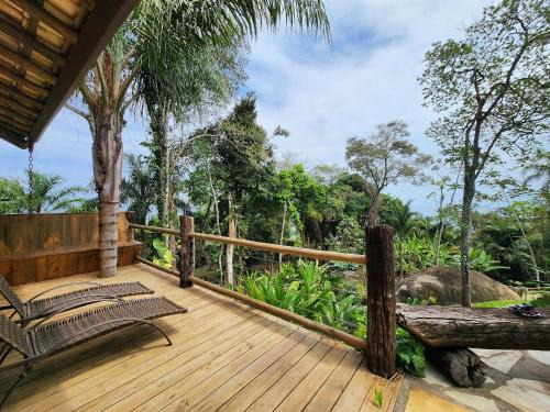 Praia de Taubate House | Bangalô com vista e piscina natural em Flechas