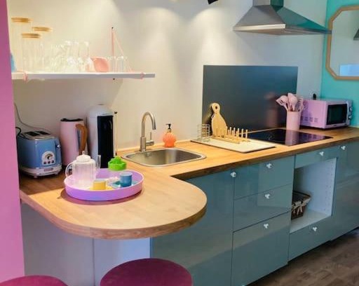 Rouen City Centre Apartment | Barbapappart - Un studio coloré dans le centre de Rouen
