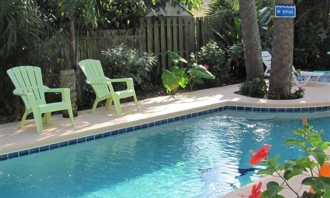 St. Augustine Beach House | Barefoot Oceanview W/Heated Pool, Cozy Beach Duplex, Pet Friendly!