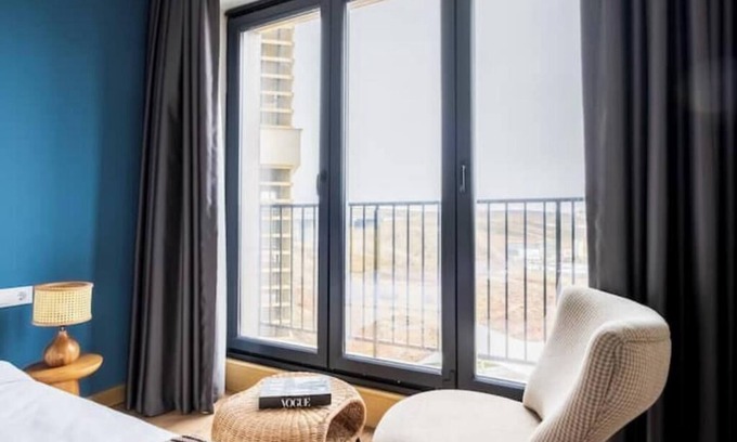 Basaksehir Apartment | Basil - Spacious Design 1BR w/ Free Parking & Gym