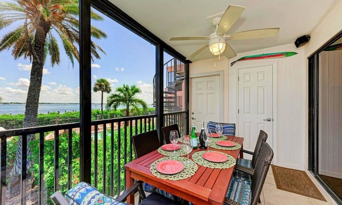 Bradenton Beach Condo | Bay to Beach: Amazing Views of Gulf & Bay by Anna Maria Life Vacation Rentals