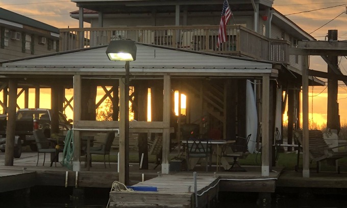 Chauvin House | Bayouside fishing camp with private launch