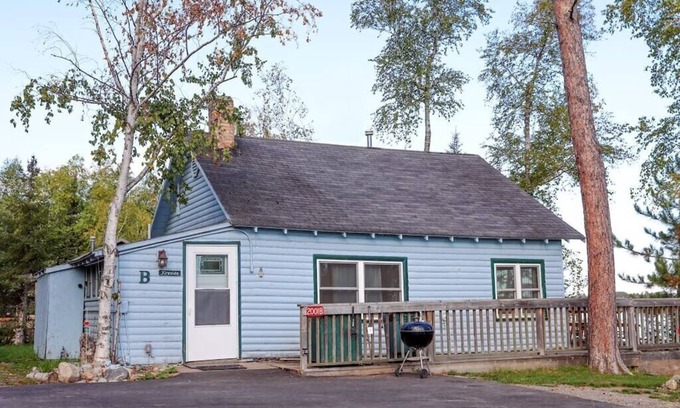 Tower Cabin | Bayview Fireside Cabin -Pontoon Rental Available-