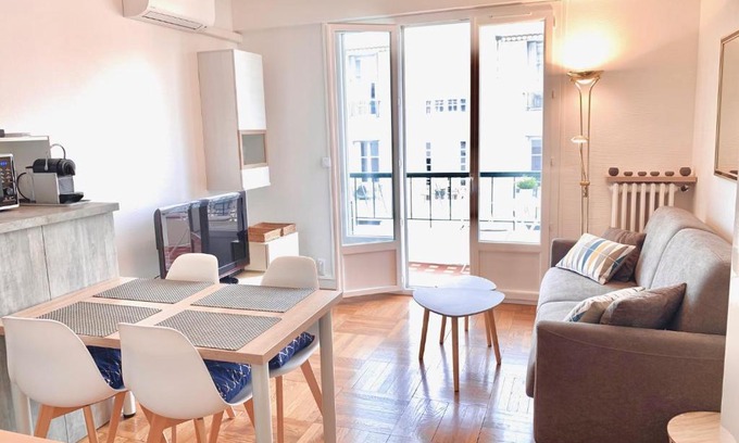 Gambetta Apartment | BB G Balcon de l Orangeraie Grimaldi Promenade