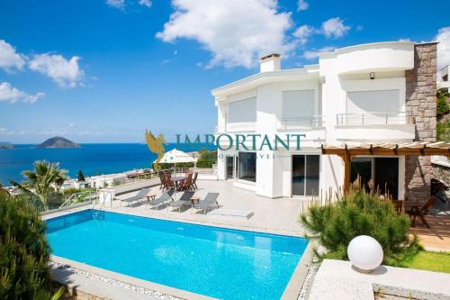 Turgutreis Villa | BD4123 Five Bedroomed Villa with Pool and Sea View