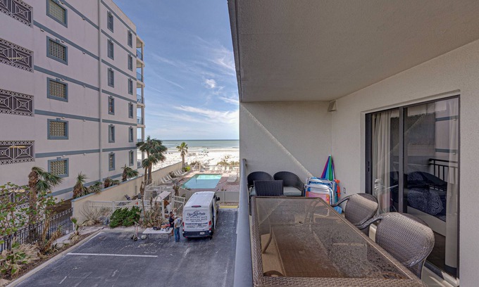 St. Pete Beach Condo | Beach Access | Gulf Views & Prime Spot