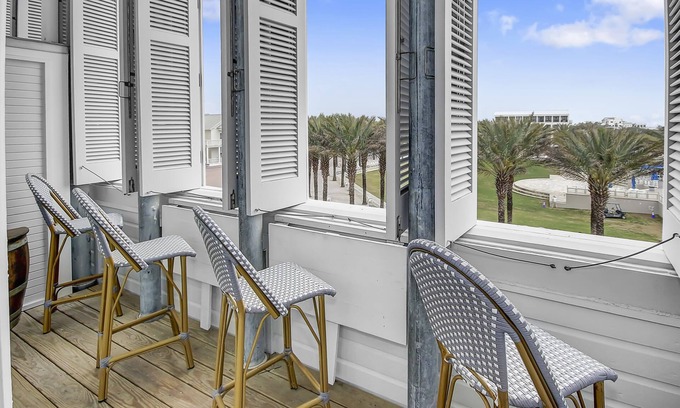 Seaside Condo | Beach and Gulf Views from the Center of Seaside!