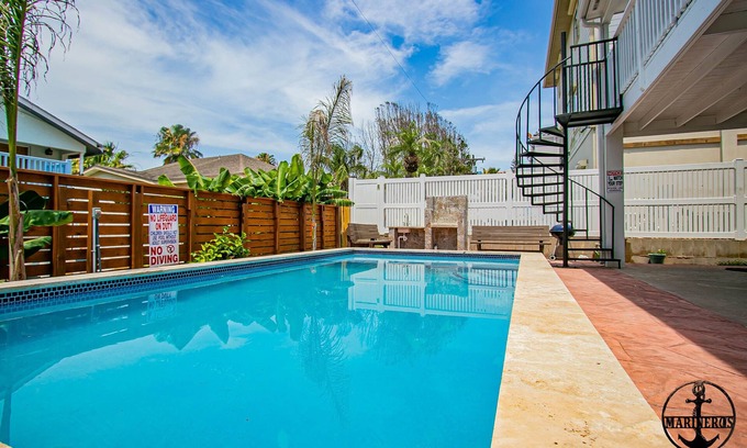 South Padre Island House | Beach and Pool time! Family- Friendly, Short Walk to Beach and Entertainment