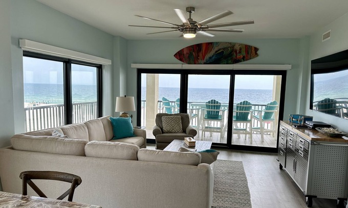 Orange Beach Condo | BEACH BABY 3 -3 The Palms 301c BEST unobstructed views-East Corner Updated