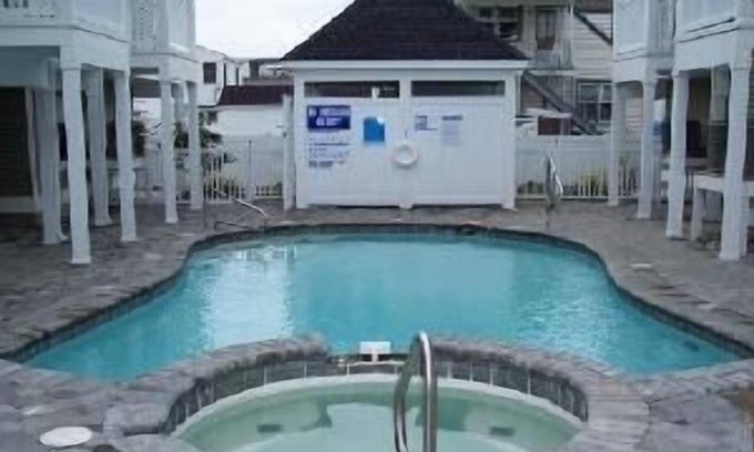 Cape May - Wildwood Condo | BEACH BLOCK 4 BEDROOMS 3 BATHS, HEATED POOL AND HOT TUB!!
