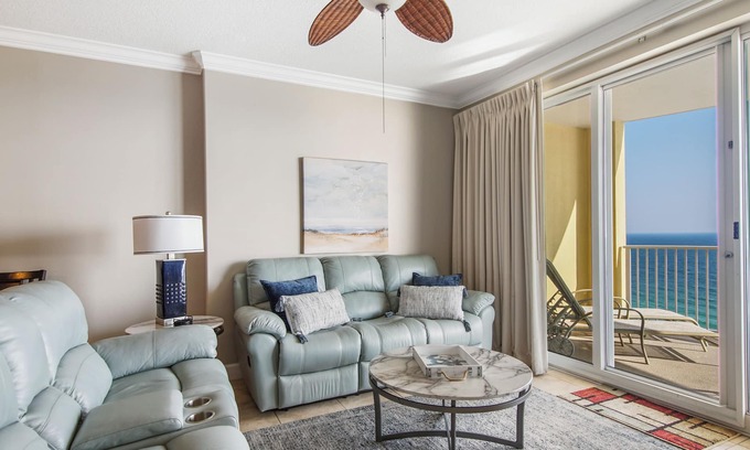 West Panama City Beach Condo | BEACH CHAIRS INCLUDED! Affordable rates!
