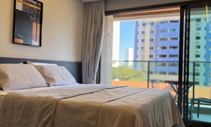 Meireles Apartment | Beach Class Meireles Flat with Balcony - Fortaleza