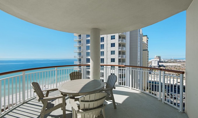 Navarre Beach Condo | Beach Colony 12D- 3BD/3BA Gulf Front Condo Navarre Beach!