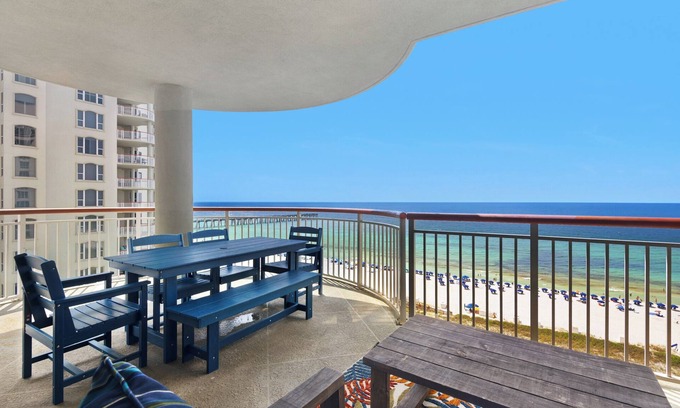 Navarre Beach Condo | Beach Colony West 11C Gulf-front 3BD/3BA Condo Navarre Beach!
