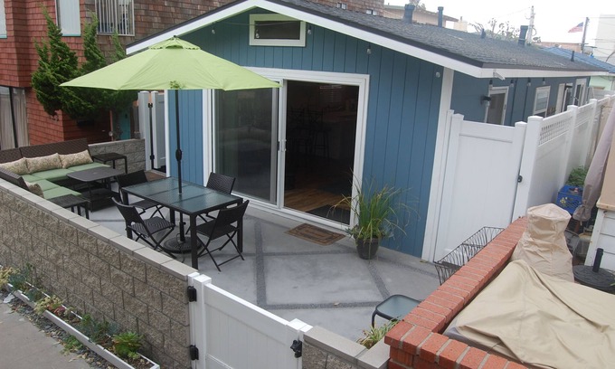 Mission Beach Cottage | Beach Cottage - 4th from Ocean, Private Patio, Ocean View, now with A/C