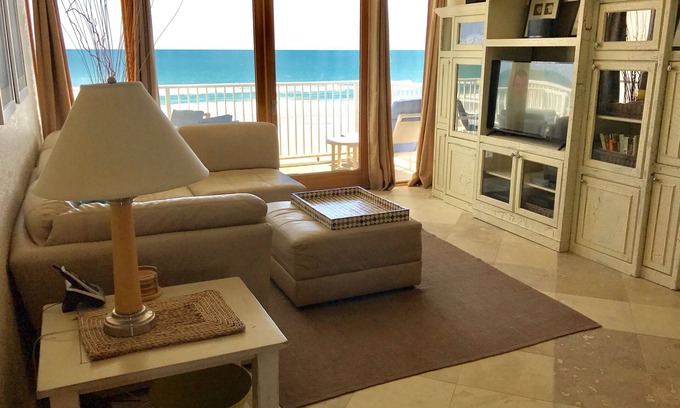 New Smyrna Beach Condo | Beach Front Balcony in Lovely 2 bed/2 Bath Condo