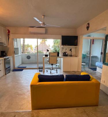 San Jose del Cabo Apartment | Beach front beautiful one bedroom Condo