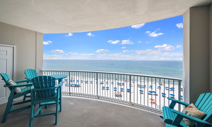 Gulf Shores Condo | Beach Front Condo! Newly Renovated! Awesome views! Private Balcony!