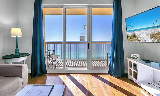 Panama City Beach Condo | 🏖️Beach Front Getaway | Gorgeous Gulf Views | Calypso 1-1805🏖️