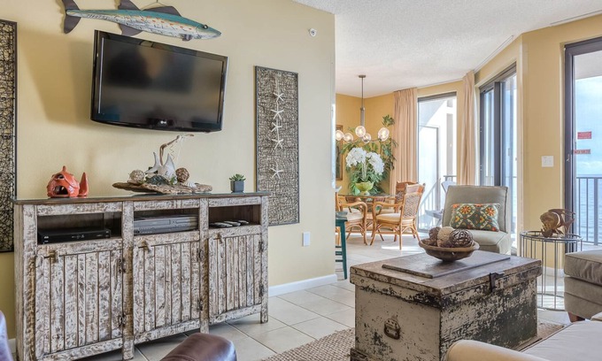 Orange Beach East Condo | BEACH FRONT GREAT RATES*Remodeled*Phoenix X Unit 705 1BR/1.5B