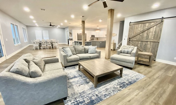 Freeport House | Beach Front Home - Big Enough for the Everyone - Game Room. Theater Room