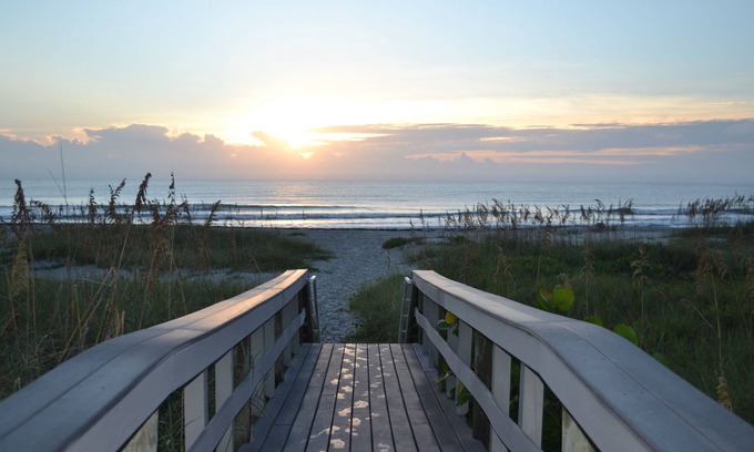Cocoa Beach Condo | Beach Front, Luxury 3/2 Condo