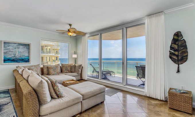 Ono Island Condo | Beach Front Luxury Indigo East 8th Floor Corner Condo | Gulf Views | 2300 Sq.ft | Jetted Tub | Pool