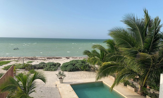 San Benito Apartment | Beach front property at the Emerald Coast of the Yucatan Peninsula.