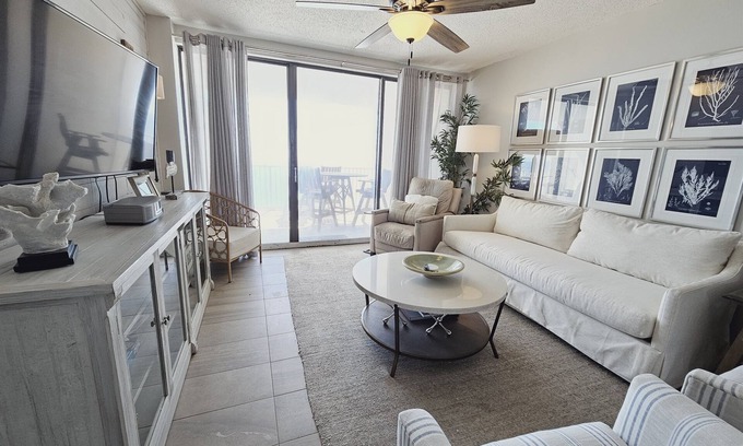 Orange Beach Condo | Beach Front: Top Floor! King/King/2Fulls