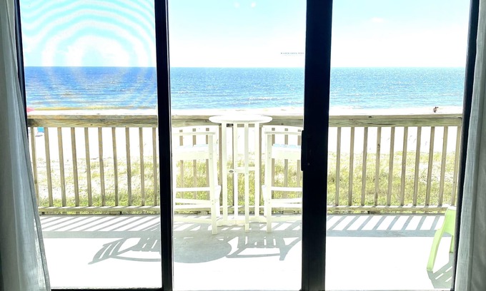 St. George Island Condo | Beach Front Villa A-6 Beautiful villa just steps to the Gulf!