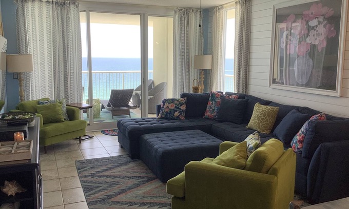 Long Beach Condo | BEACH FRONT W/HUGE BALCONY! FREE WI-FI, 5 POOLS MAJESTIC BEACH, T-1 FLOOR 13