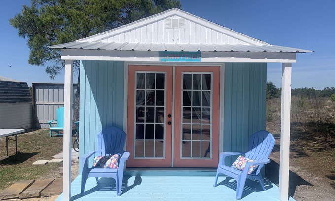 Riviera Beach Cottage | Beach Guest House Cottage Pier Park, Frank Brown Park, & 30a, private driveway