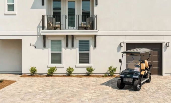 Emerald Waters Village House | Beach Home w/Pool, Golf Cart, 5-Bedrooms in Charming Miramar Beach