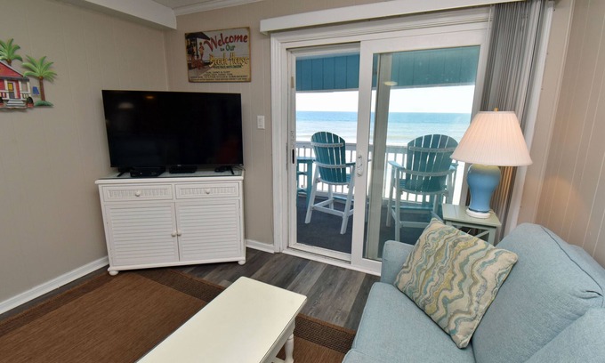 Garden City Condo | Beach House 309 - Oceanfront in Garden City Beach, SC