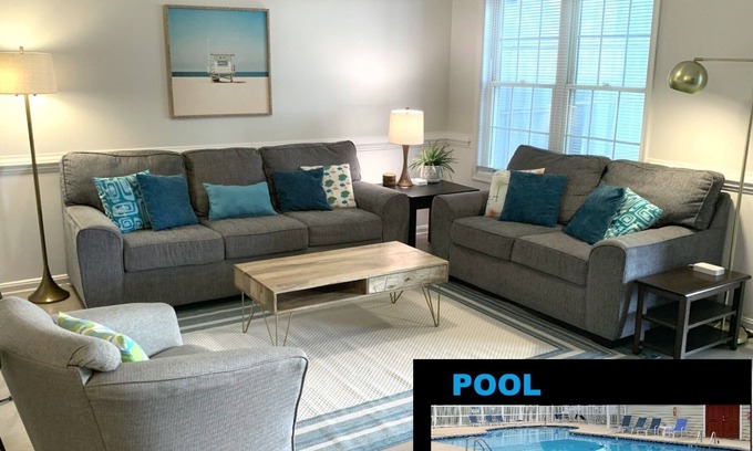 Rehoboth Beach House | Beach House - POOL - Linens Provided - 2 Kings, 1 Queen, 3 Twins