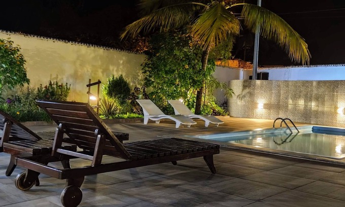 Conde House | Beach house with pool, barbecue, hammocks and leisure area of 1350m2
