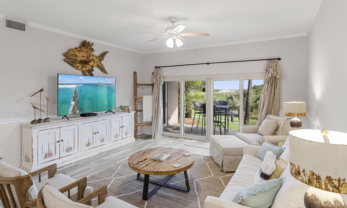 Sandestin Condo | Beach Manor 108 - Gulf Front, Heated Pool, Hot Tub, Basketball, Fitness Center!