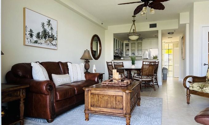 Ruskin Condo | Beach resort community! Walk to the beach, piers, pools, restaurants, fitness center & more!