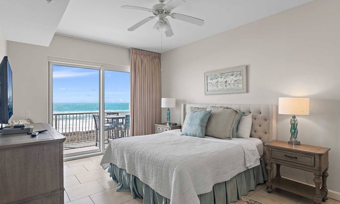 Miramar Beach Condo | Beach Retreat 306 3/2 Gulf Front beautiful pet friendly