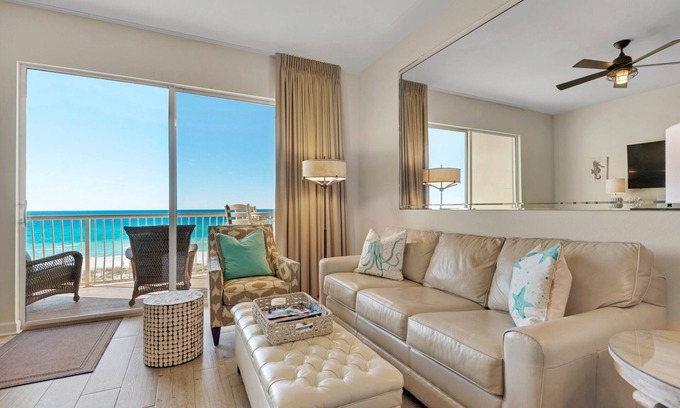 Miramar Beach Condo | Beach Retreat 308 Gulf Front Luxurious *PET FREINDLY *FREE WIFI*