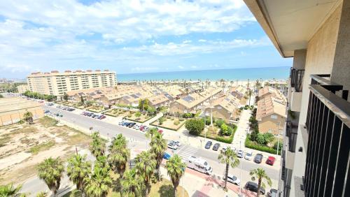 Alboraya Apartment | BEACH VALENCIA LUXURY D9-28 Apartment with terrace and sea views with two rooms
